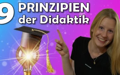 Lexikon 14 Didaktik | Die 9 didaktischen Prinzipien auf einen Blick