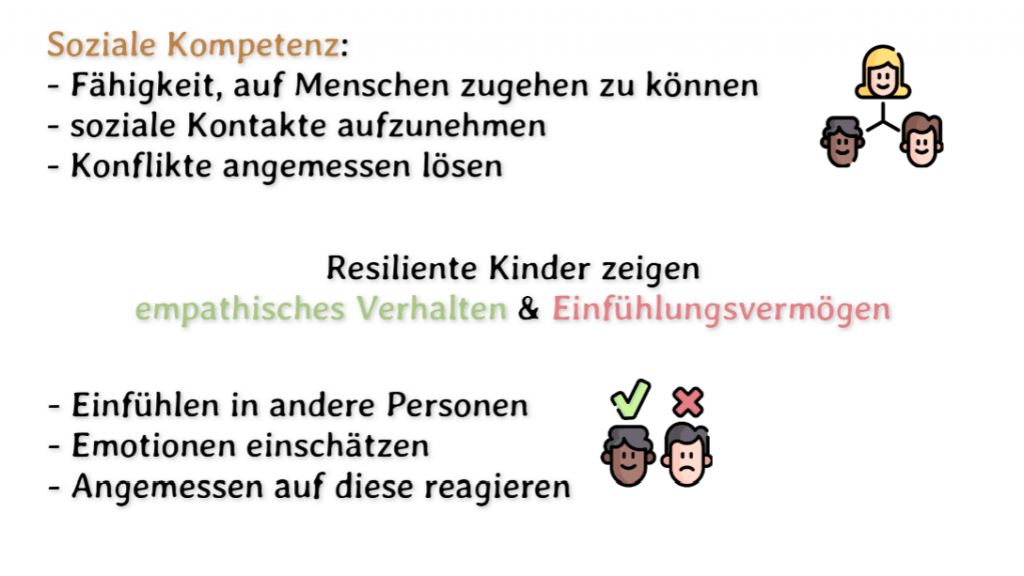 Resilienz - Definition, Schutzfaktoren, Förderung 7 Soziale Kompetenz