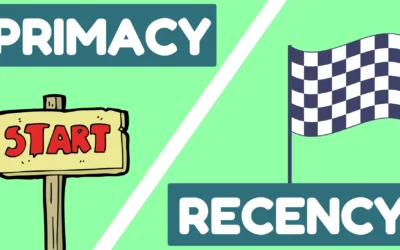 Primacy Effekt und Recency Effekt mit vielen Beispielen